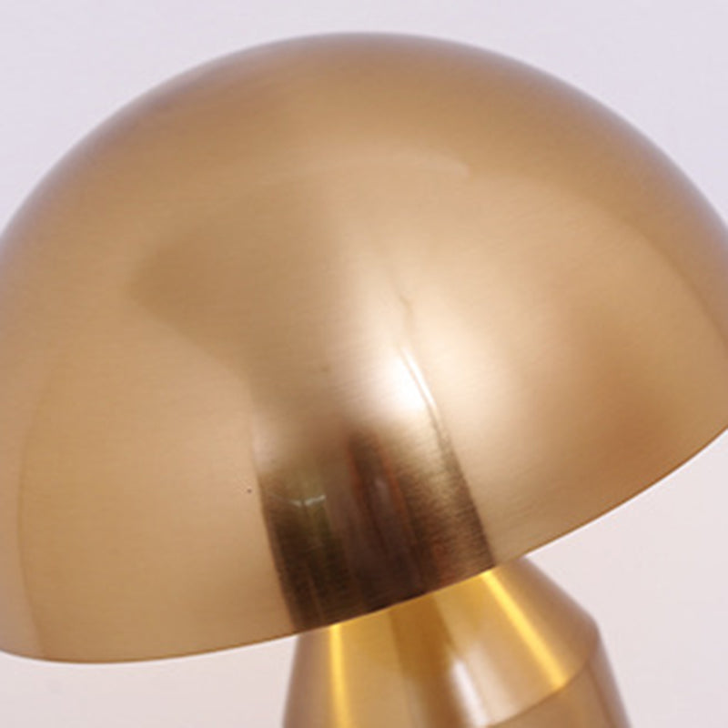 Metal Dome Night Table Lamps Modern Style 1 Light Table Light