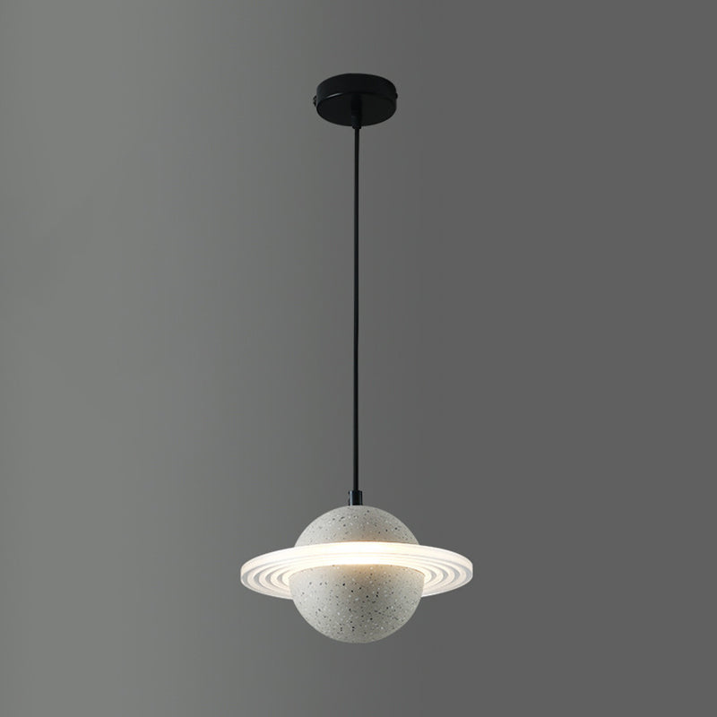 Bar de plafond suspendu de ciment moderne