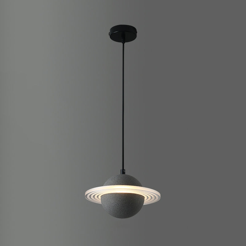 Bar de plafond suspendu de ciment moderne