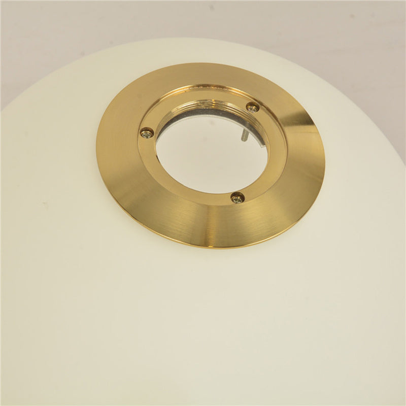 Salle à manger suspendu kit de pendentif sphérique contemporain avec 1 lumière