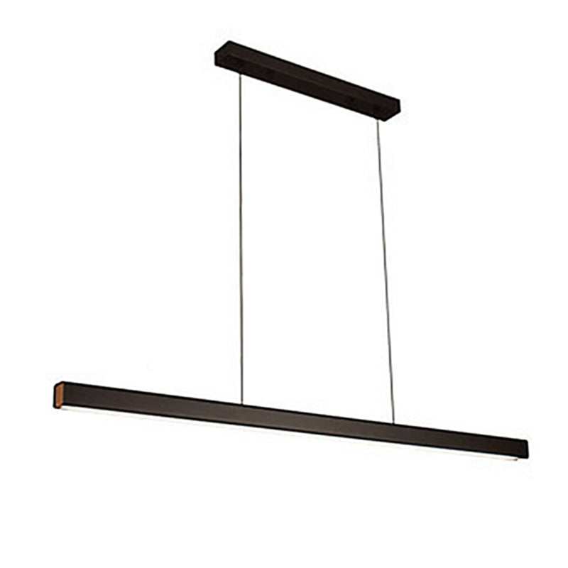 Nordic Modern Island Light LED Long Linear Pendant Lamp pour salle à manger