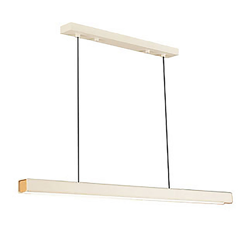 Nordic Modern Island Light LED Long Linear Pendant Lamp pour salle à manger