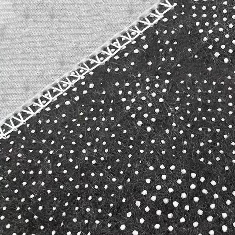 Gray Modern Carpet Polyester Pattern Carpet Non-Slip Backing Carpet for Drawing Room