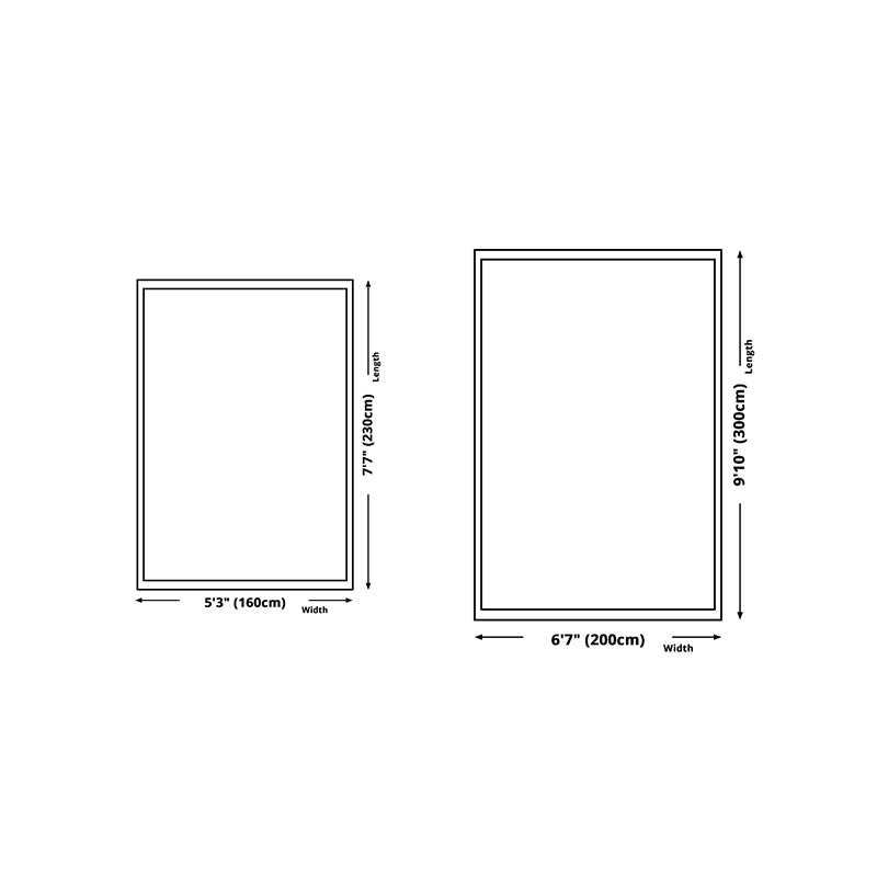 Dark Green Modern Rug Polyester Circle Rug Washable Rug for Living Room