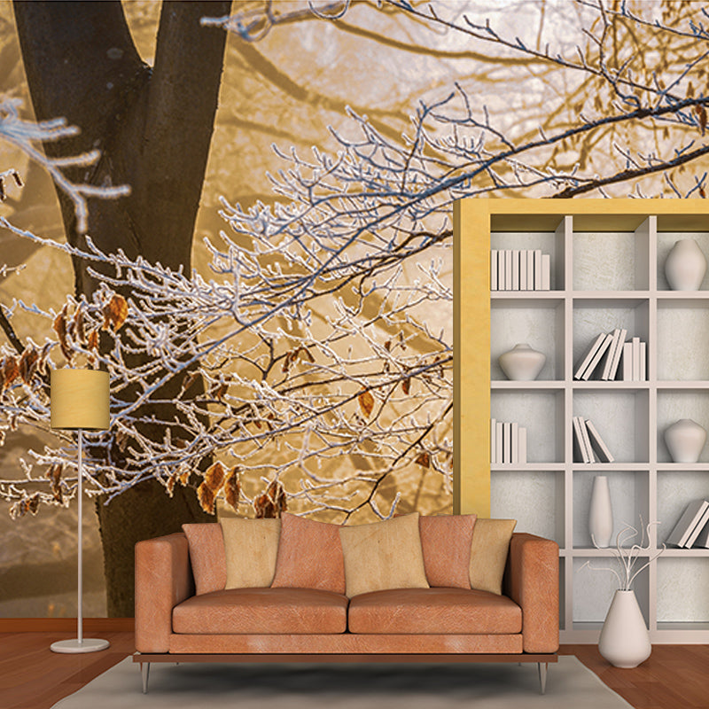 Decorative Photography Mural Wallpaper Forest Indoor Wall Mural