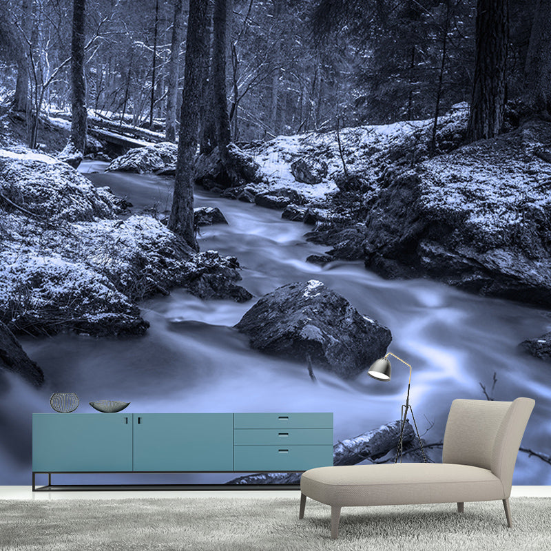 Forest Photography Mural Wallpaper Environment Friendly Living Room Wall Mural