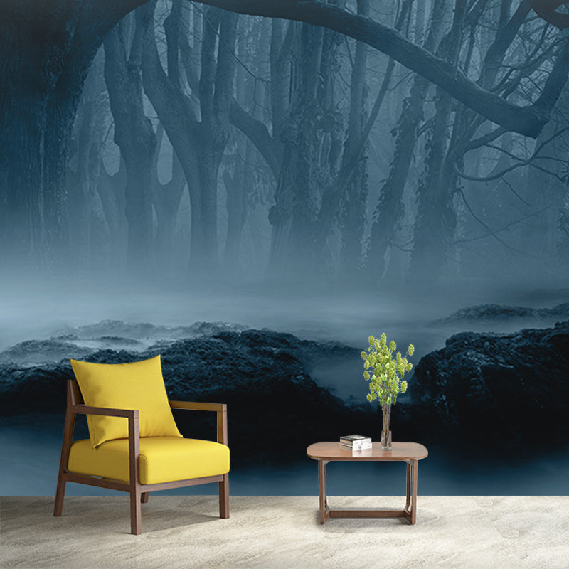 Modern Style Mural Wallpaper Forest Photography Indoor Wall Mural