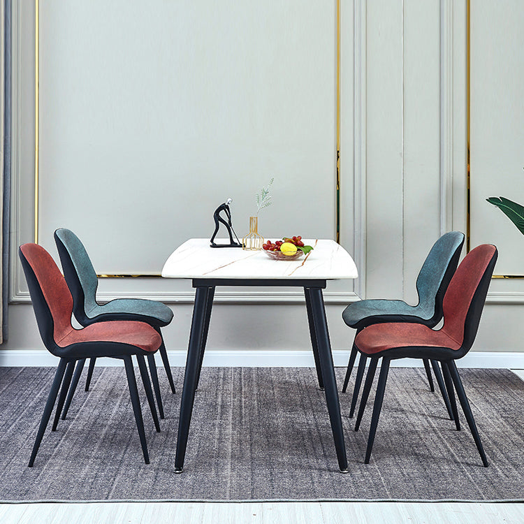 Sedia laterale contemporanea parsons sedia a bracciole opaco per brasserie
