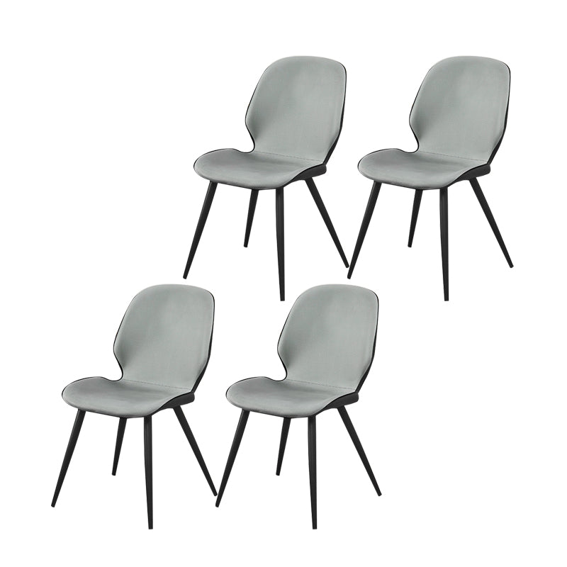 Sedia laterale contemporanea parsons sedia a bracciole opaco per brasserie