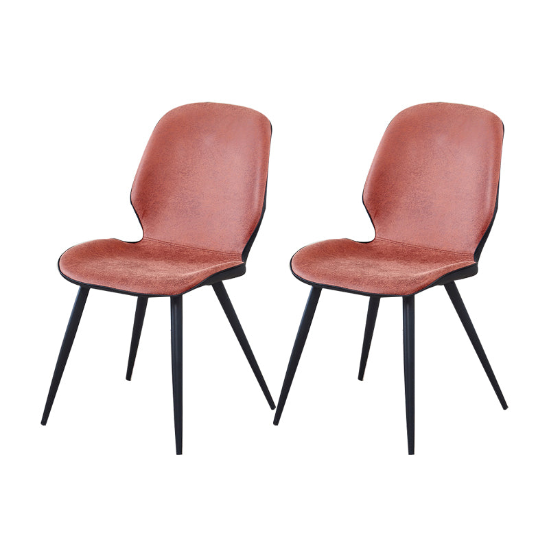 Sedia laterale contemporanea parsons sedia a bracciole opaco per brasserie