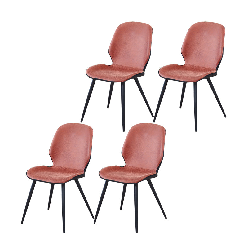 Sedia laterale contemporanea parsons sedia a bracciole opaco per brasserie