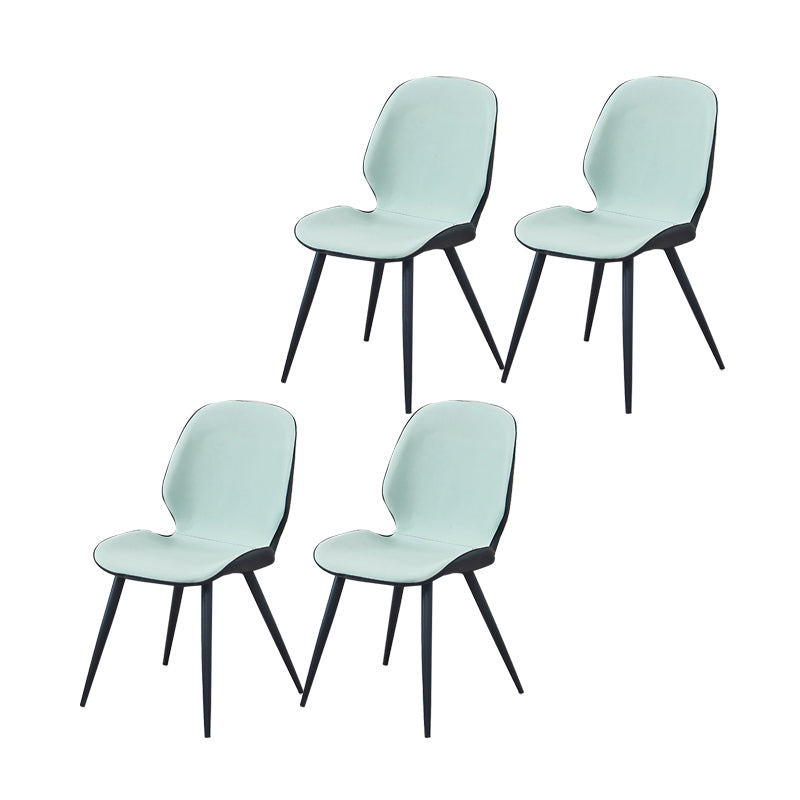 Sedia laterale contemporanea parsons sedia a bracciole opaco per brasserie