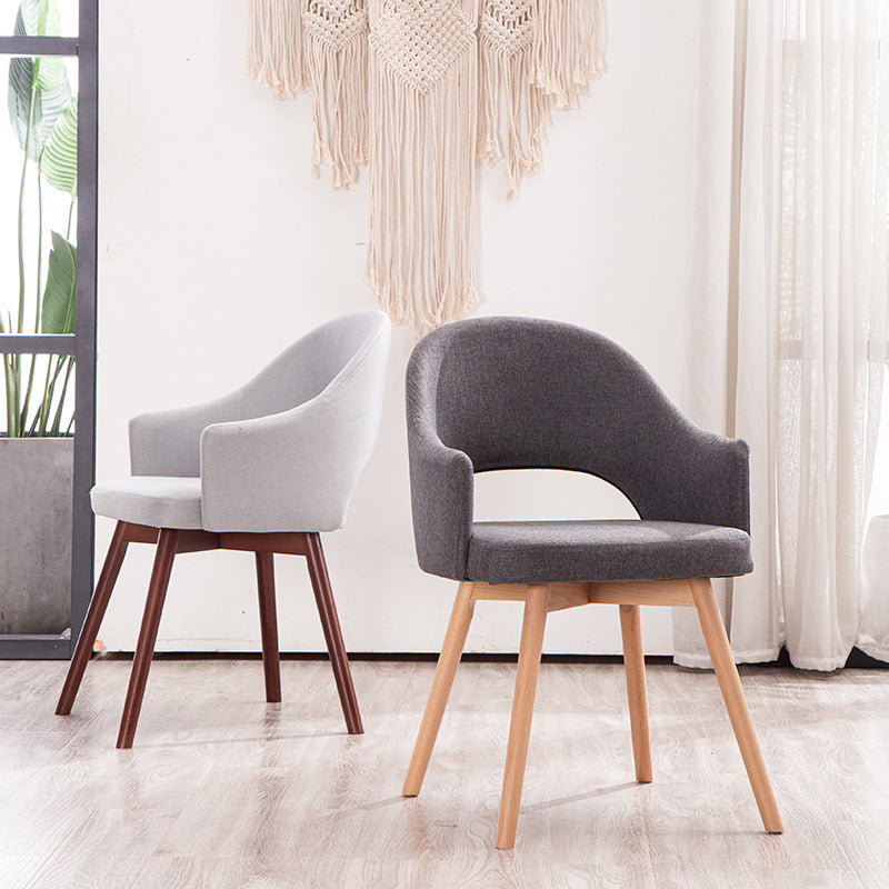 Poltrona in legno scandinavo per interno-outdoor sedia da pranzo aperto