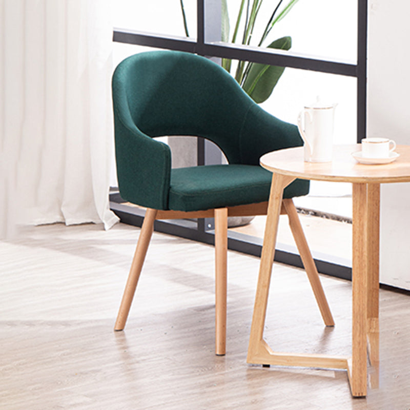 Poltrona in legno scandinavo per interno-outdoor sedia da pranzo aperto