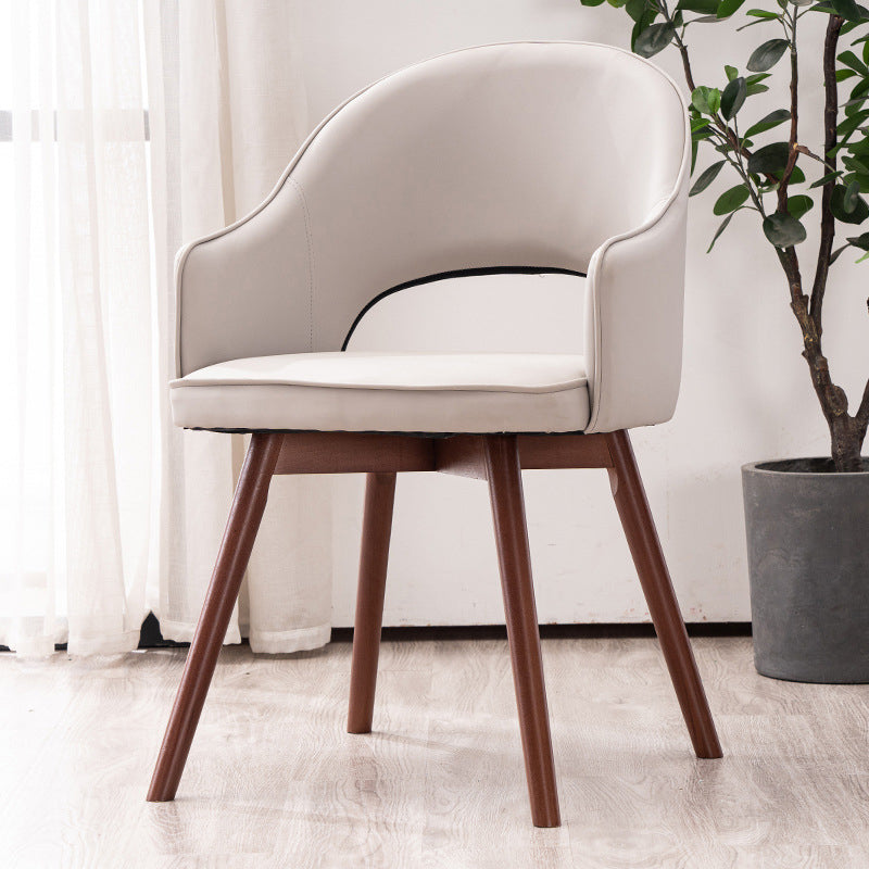 Poltrona in legno scandinavo per interno-outdoor sedia da pranzo aperto