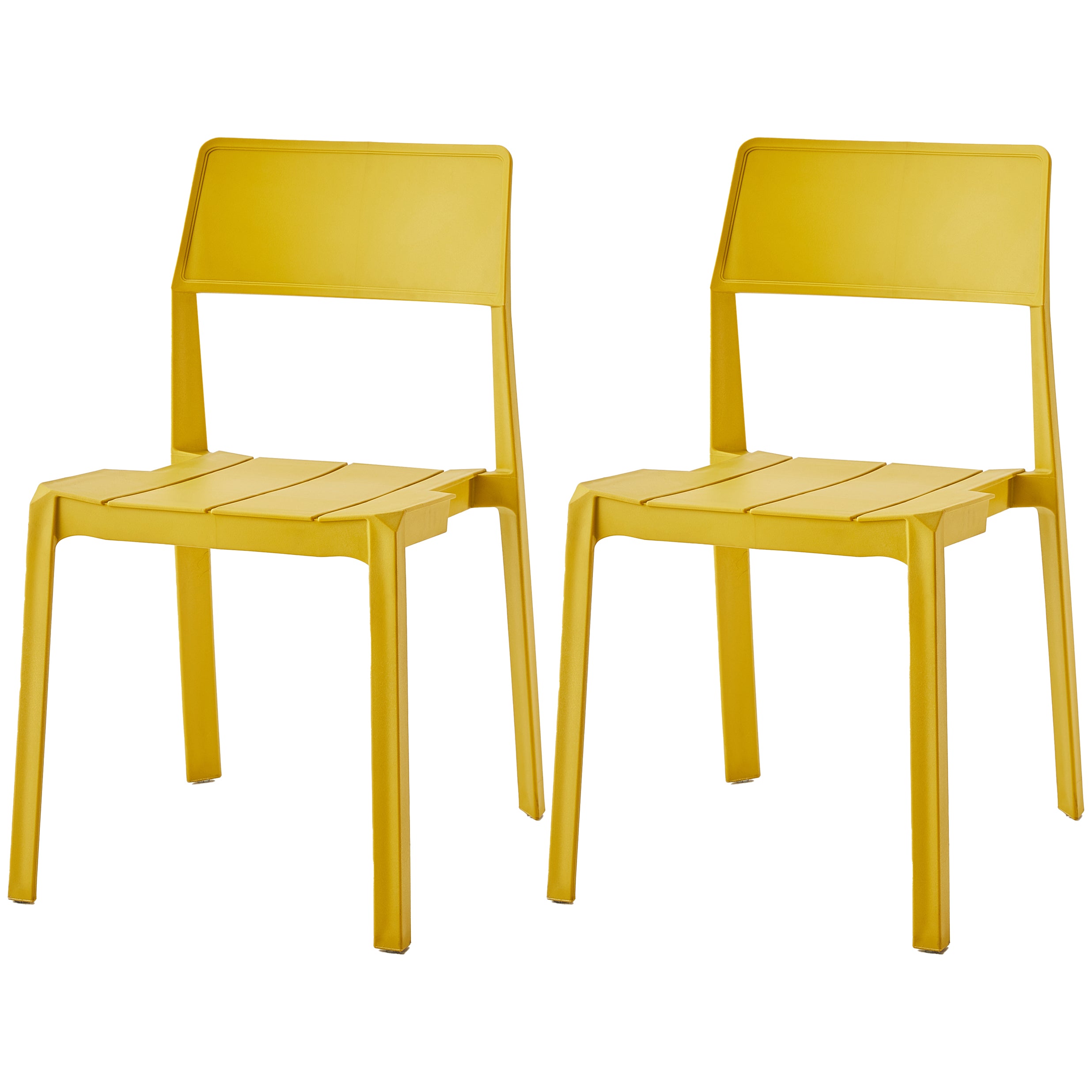 Scandinavische open achterkant Matte afwerking Plastic eetkamerstoel voor thuis