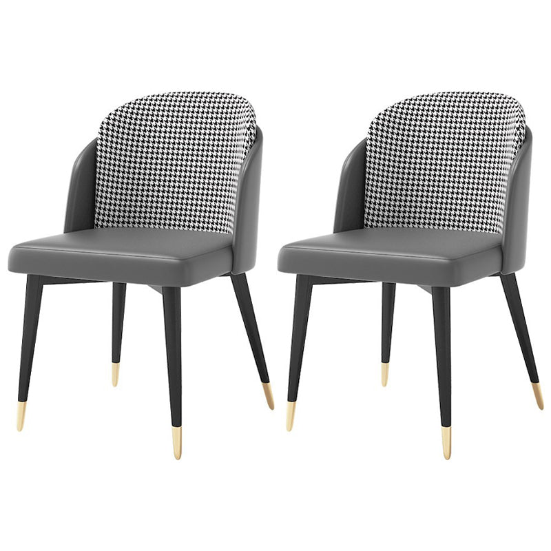 Nordic 1/2/3/5/7 Pieces Dining Set with Sintered Stone Table and Leather Chairs Dining Set