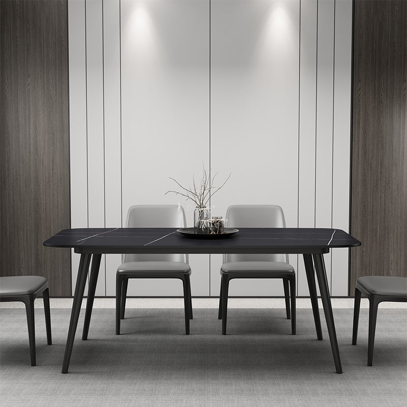 Modern 1/2/3/5/7 Pieces Dining Set Sintered Stone Dining Table Set