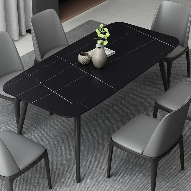 Modern 1/2/3/5/7 Pieces Dining Set Sintered Stone Dining Table Set