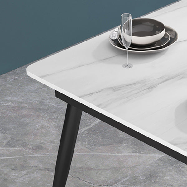 Glam 1/2/3/5/7 Pieces Dining Set Sintered Stone Dining Table Set for Home Use