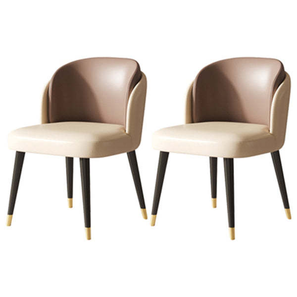 Modern 1/2/3/5/7 Pieces Dining Set Sintered Stone Dining Table Set with Leather Chairs