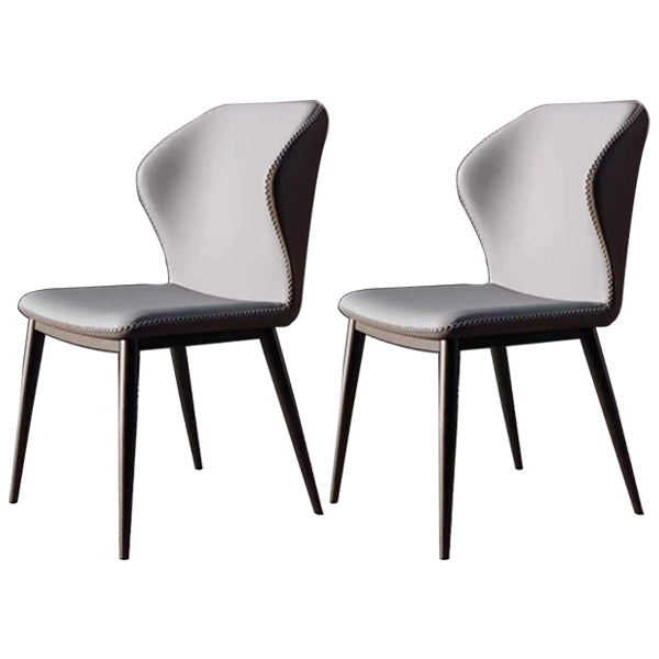 Modern 1/2/3/5/7 Pieces Dining Set Sintered Stone Dining Table Set with Leather Chairs