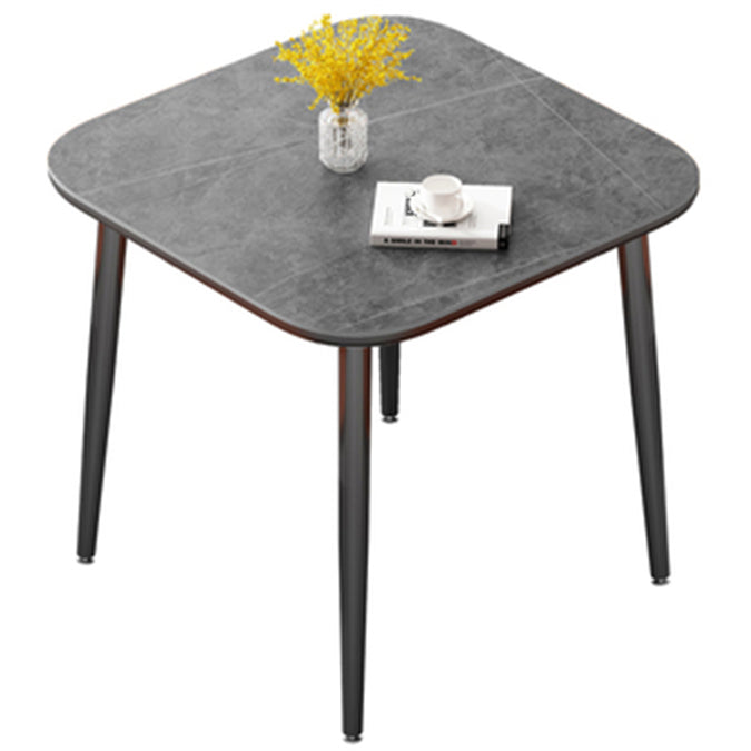 Mesa de comedor de piedra Mesa de comedor de estilo industrial para comedor