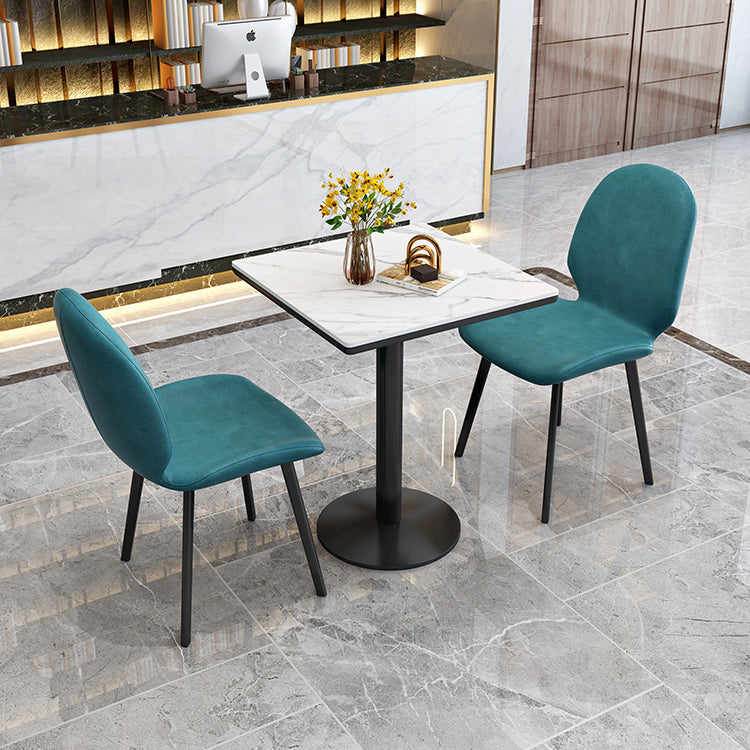 Mesa de comedor de piedra Mesa de comedor de estilo industrial para comedor