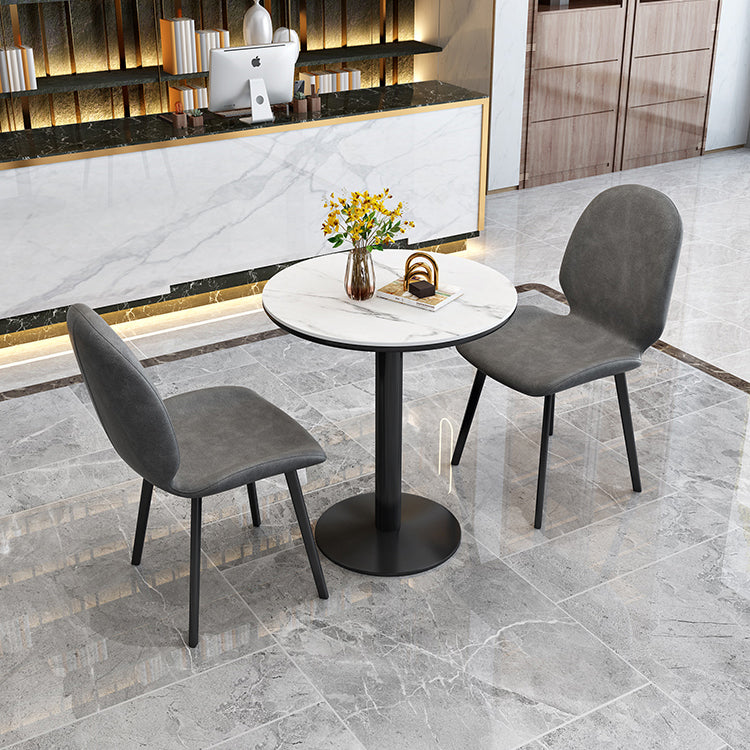 Mesa de comedor de piedra Mesa de comedor de estilo industrial para comedor