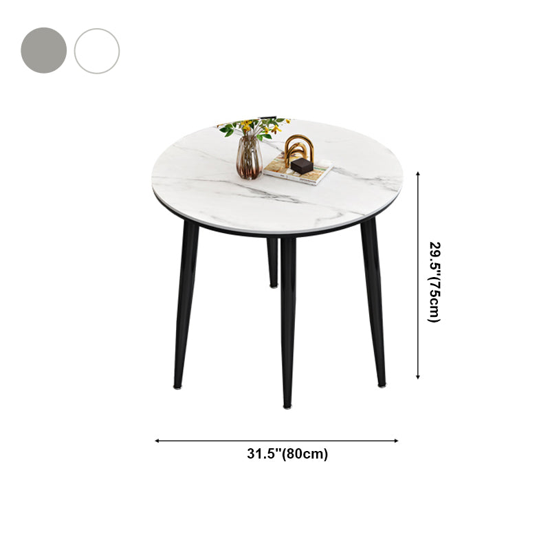 Mesa de comedor de piedra Mesa de comedor de estilo industrial para comedor