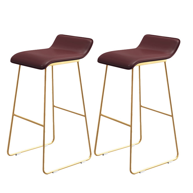 Moderne Style-Hop-Häfen-Schlittenbeine Lederschaufel für Küchenbar