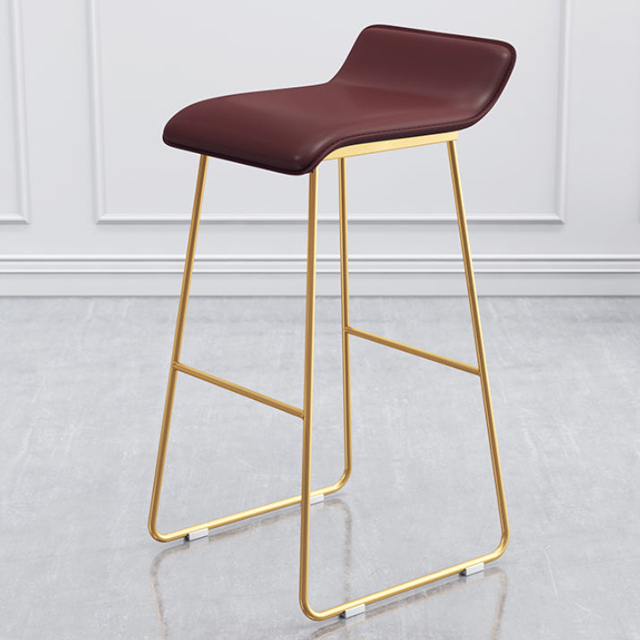 Moderne Style-Hop-Häfen-Schlittenbeine Lederschaufel für Küchenbar