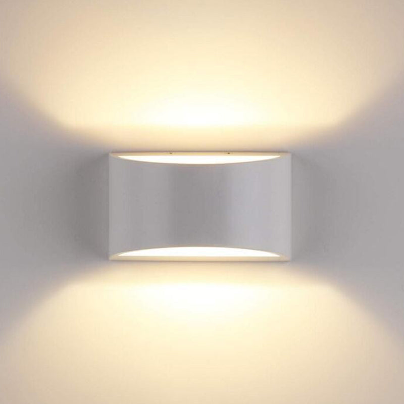 Geometrische Form Metallwandbeleuchtung moderne Stil 2 Lichter Wandleuchten