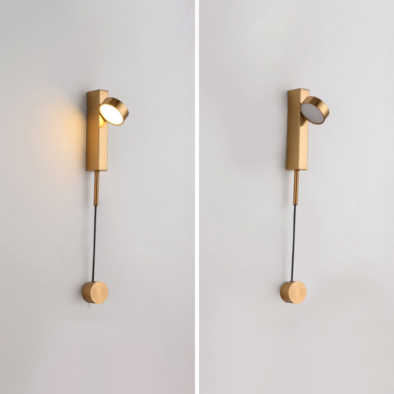 Runde 1 Lichtwandbeleuchtung moderne Metallwandleuchten mit Metallwandleuchten