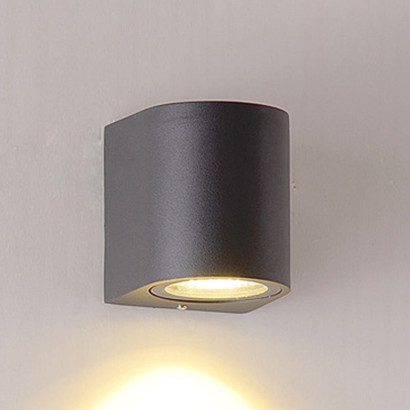 Multi -Lichter Geometrische Wandmontage moderner Metallwandscheibe in Schwarz