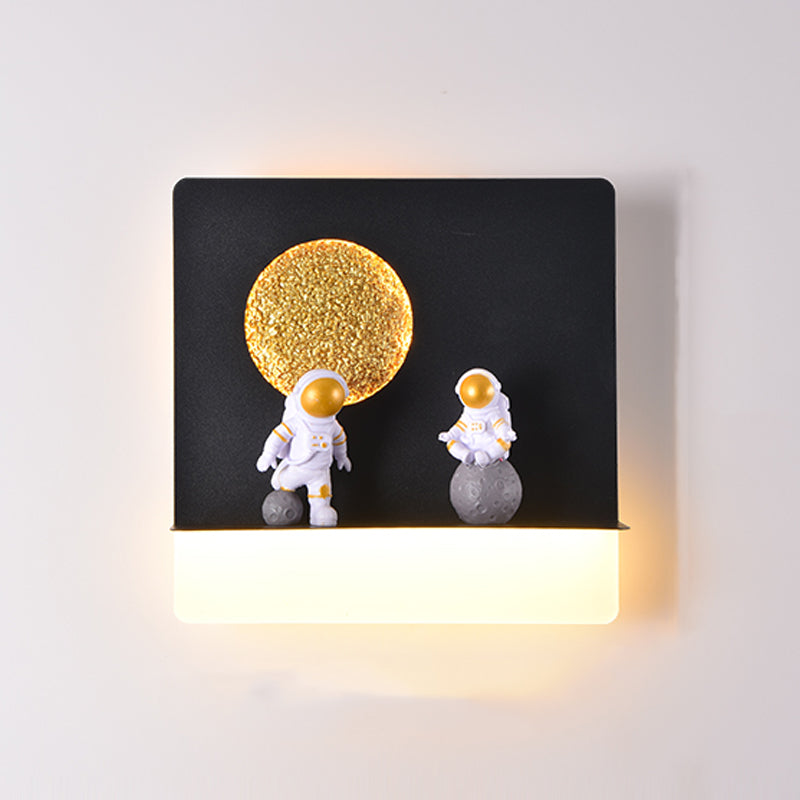 Modern Style Geometric Wall Mounted Light Metal 1 Light Wall Lighting Ideas