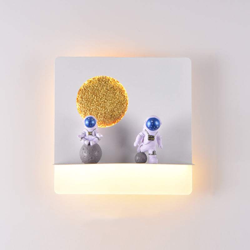 Modern Style Geometric Wall Mounted Light Metal 1 Light Wall Lighting Ideas