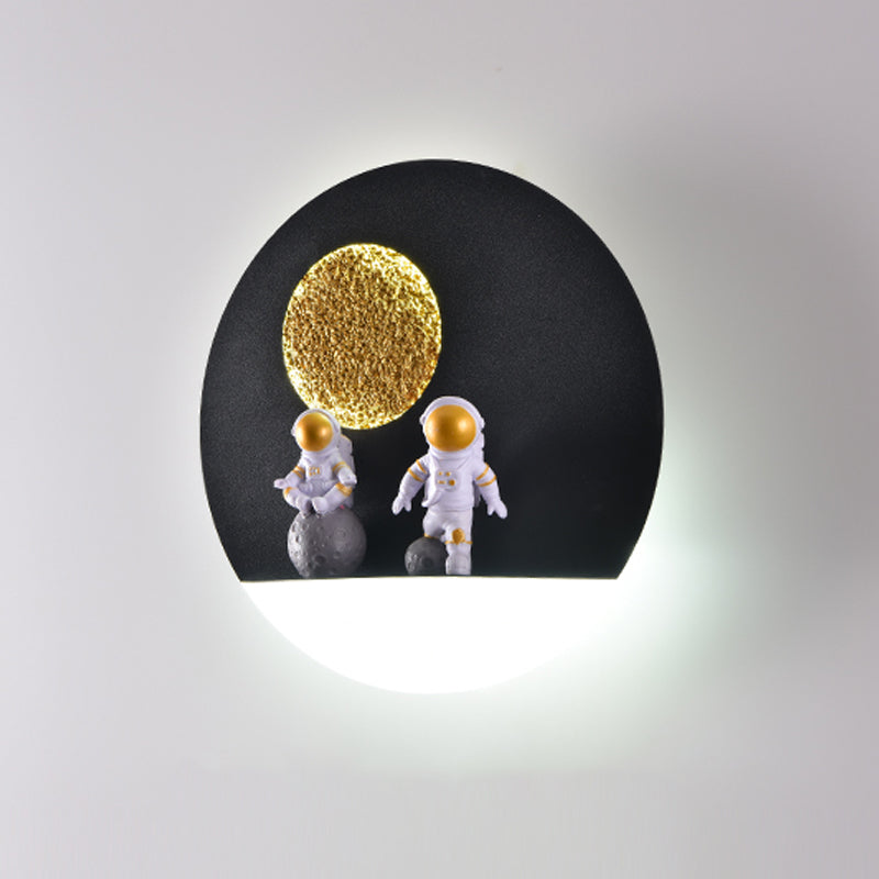 Modern Style Geometric Wall Mounted Light Metal 1 Light Wall Lighting Ideas