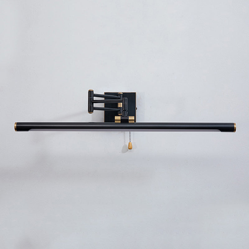 Modern Vanity Light Fixture Linear Metal 1-Light Wall Mounted Light Fixture