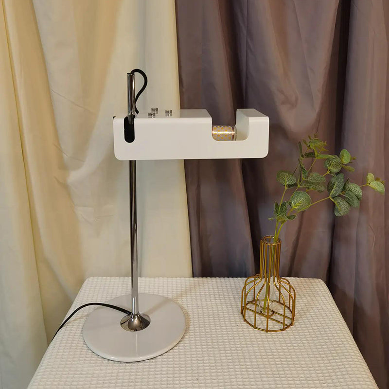 Lampada da tavolo da notte geometrica in metallo 1 Modern Light Light Light