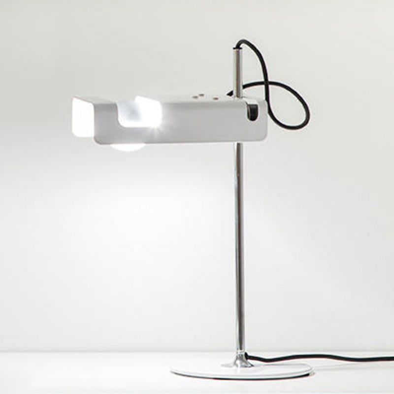 Lampada da tavolo da notte geometrica in metallo 1 Modern Light Light Light