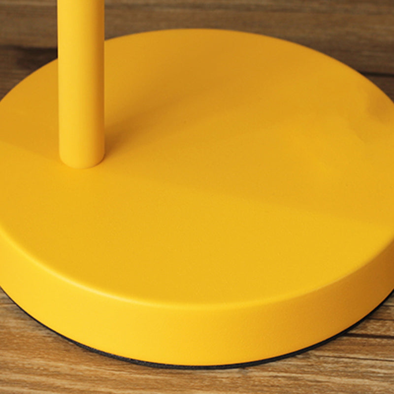 Lampada da tavolo conico in stile contemporaneo metallo a 1 luce