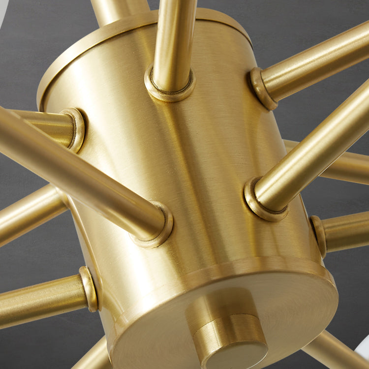 Contemporary Copper Pendant Light Global Hanging Light for Living Room