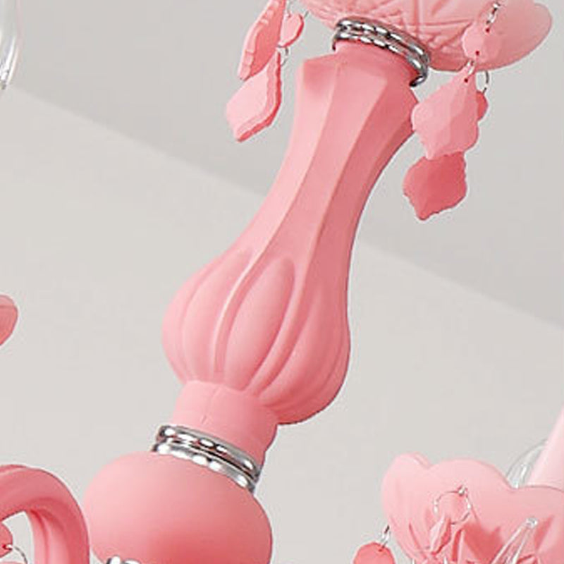 Multi -Leuchtkerze -Hängeanhänger moderne Glashängung Licht für Wohnzimmer