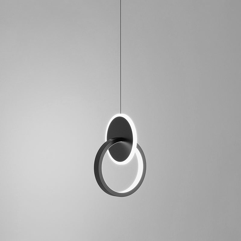 Luminaire pendentif linéaire noir