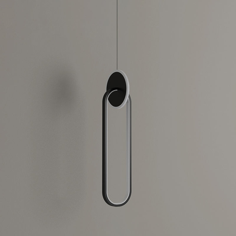Luminaire pendentif linéaire noir