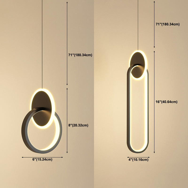 Luminaire pendentif linéaire noir