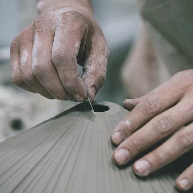 Forme du cône de ciment Lumières de suspension de macaron moderne 1 luminaire de support léger.