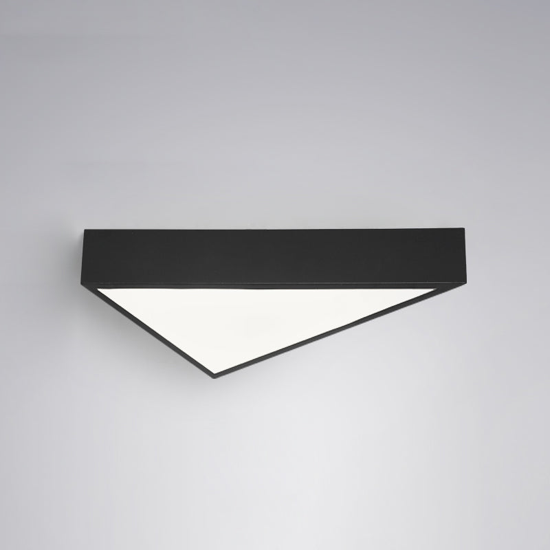 Triangle Chambre Plafonnier Encastré En Métal LED Simple Plafonnier Luminaire