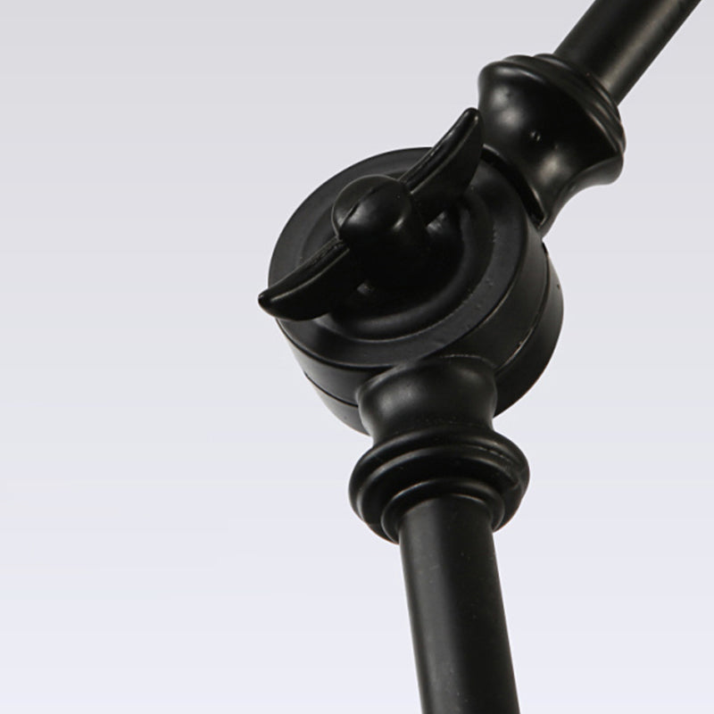 Stile industriale Lampada a sospensione in metallo pieghevole a 1 luce con ombra geometrica